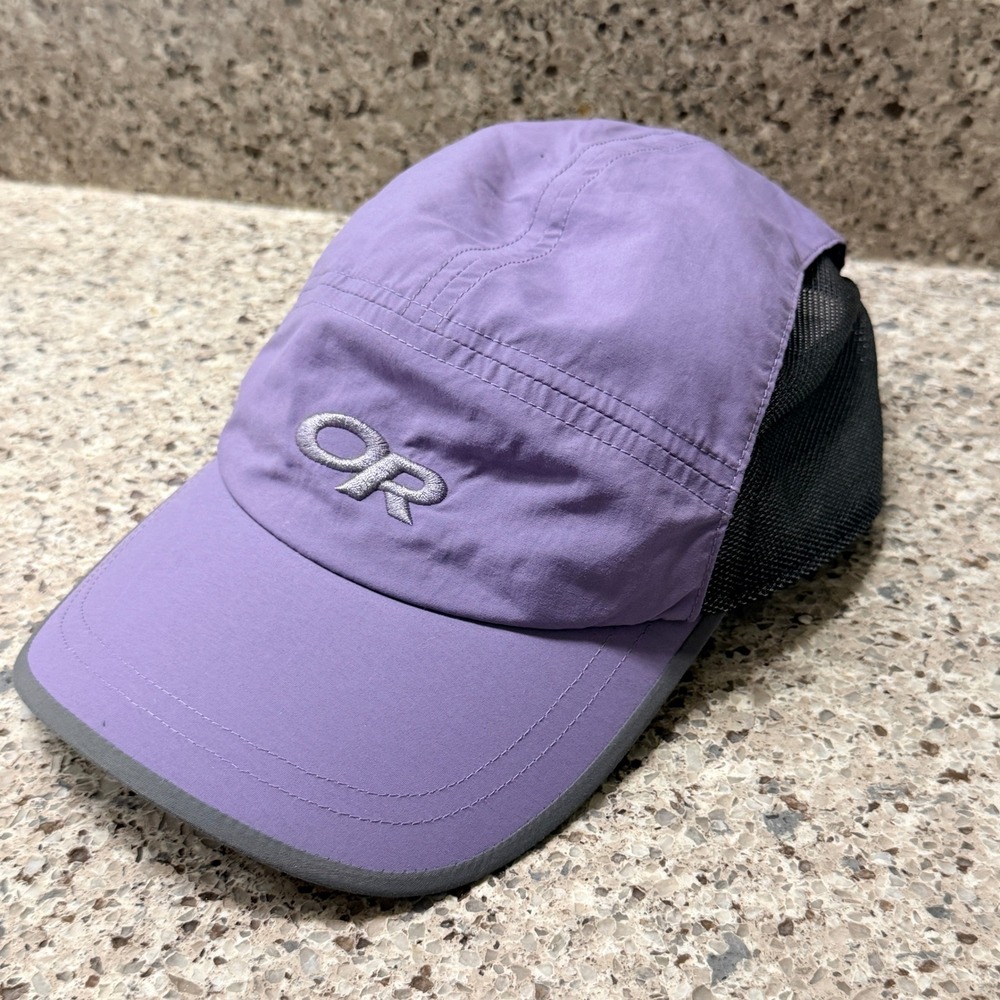 Outdoor Research UPF 40+ Mesh Running Swift Cap, Purple Gray, OS